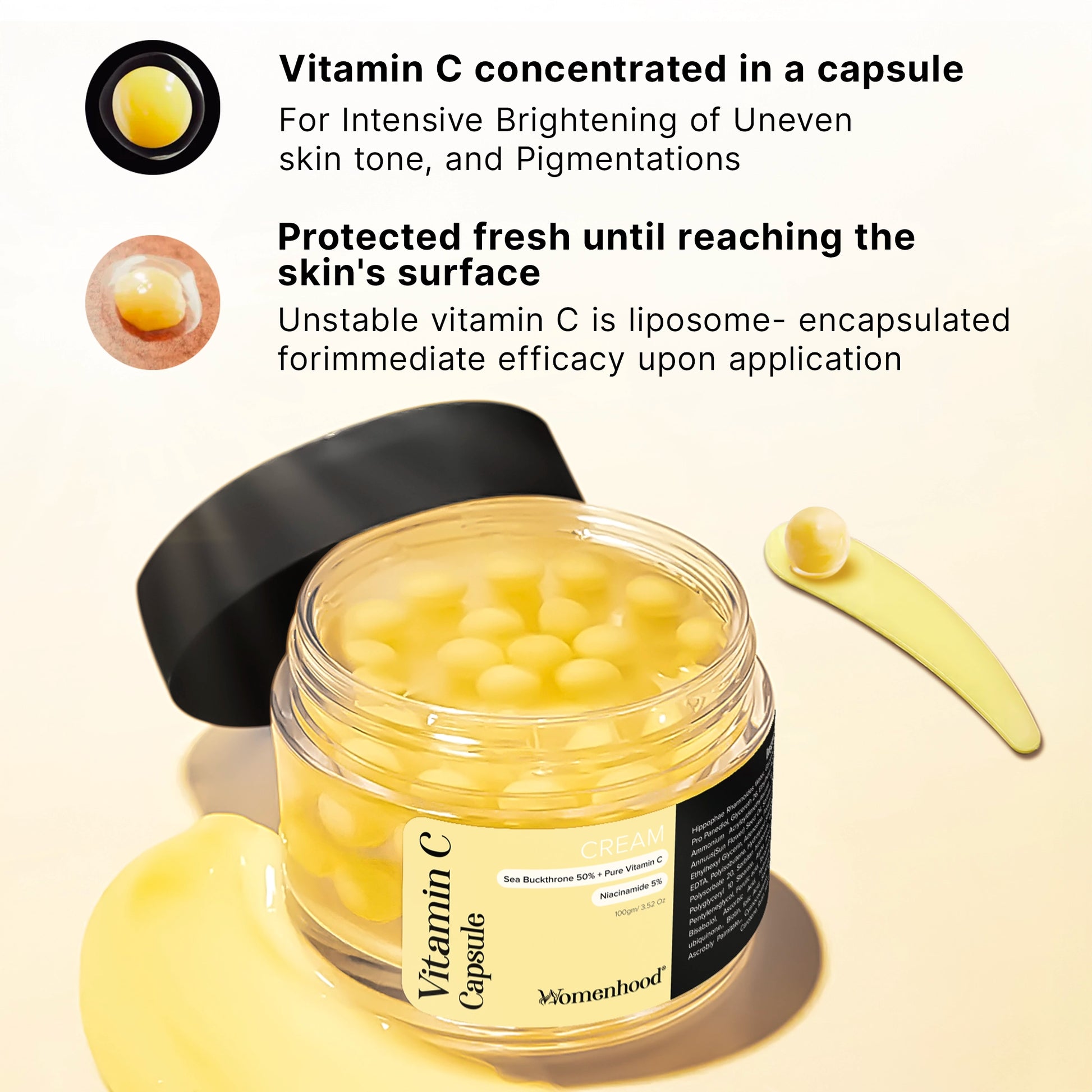 Womenhood Vitamin C Capsule Cream