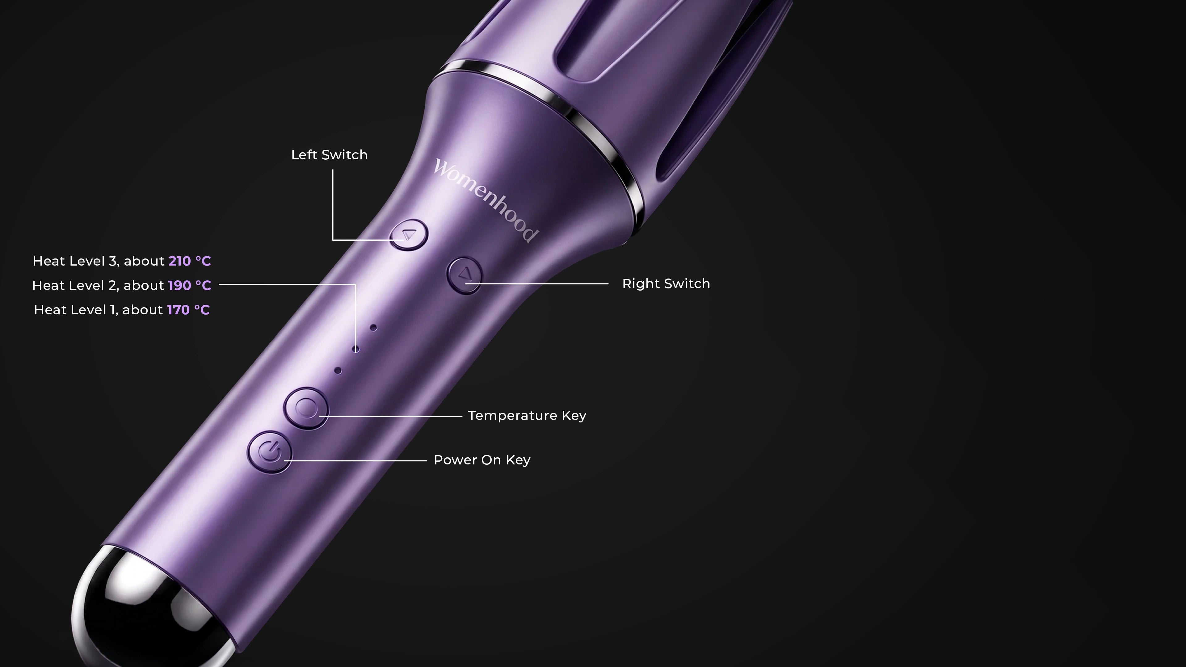 Your Curl. Your Heat. Your Control.