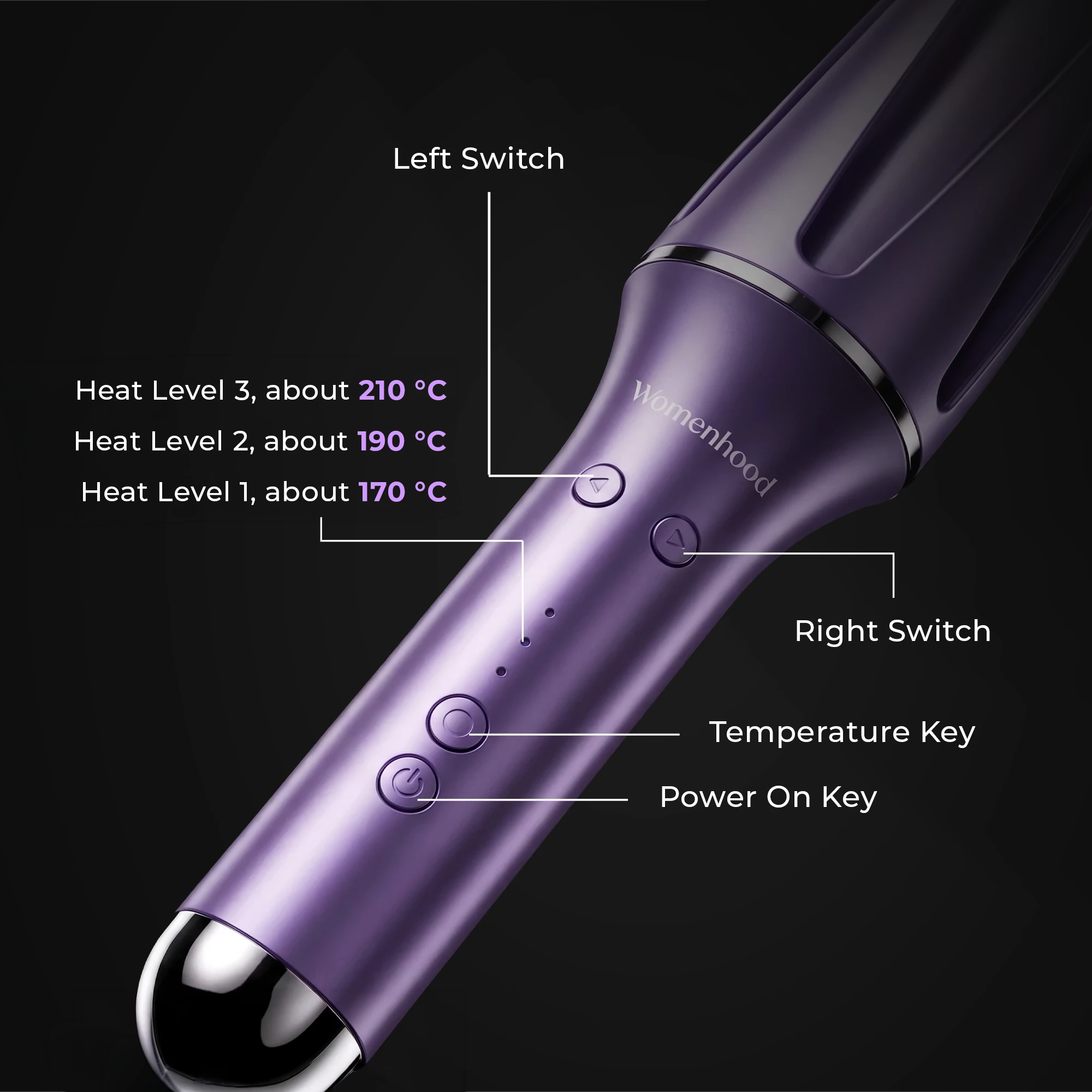 Your Curl. Your Heat. Your Control.
